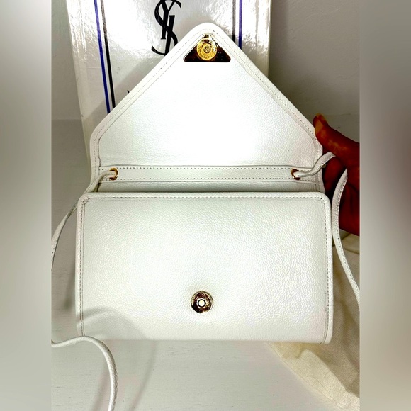 Yves Saint Laurent Vintage Envelope Convertible Crossbody EUC - Picture 11 of 16